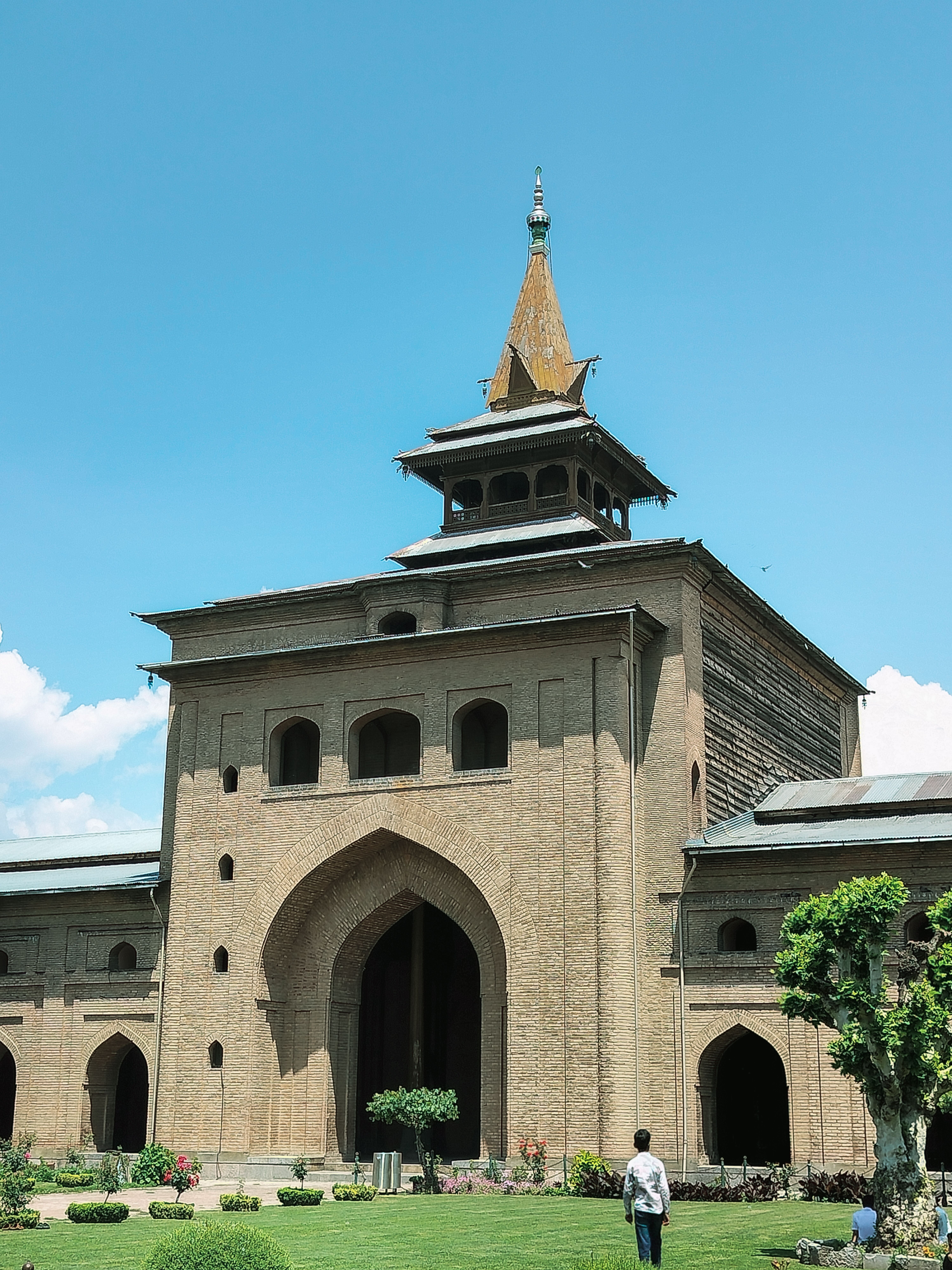 Scenic view of Srinagar, Kashmir